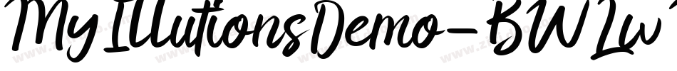 MyIllutionsDemo-BWLwV字体转换