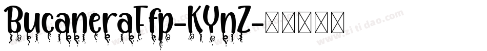 BucaneraFfp-KYnZ字体转换