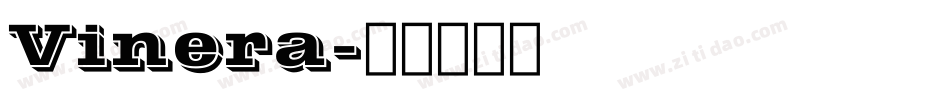Vinera字体转换