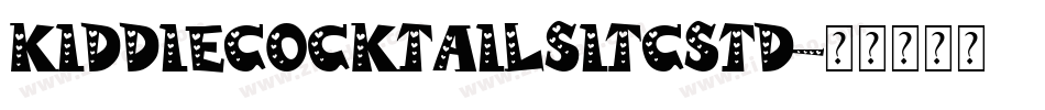 KiddieCocktailsITCStd字体转换