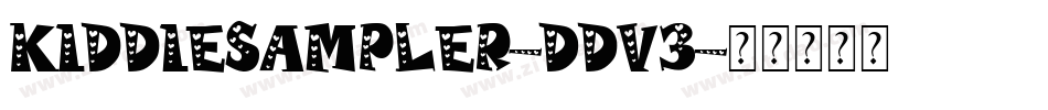 KiddieSampler-Ddv3字体转换