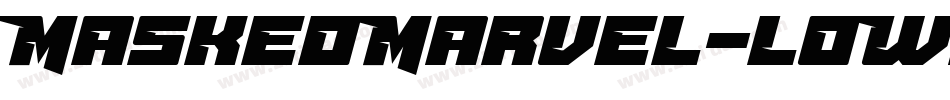 MaskedMarvel-loW5字体转换 MaskedMarvel-loW5字体转换