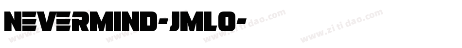Nevermind-jmlO字体转换