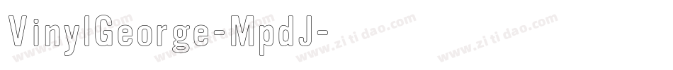 VinylGeorge-MpdJ字体转换