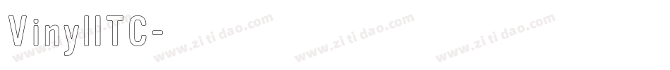 VinylITC字体转换