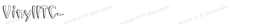 VinylITC字体转换