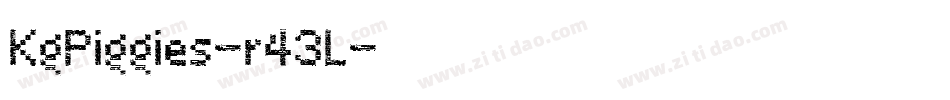 KgPiggies-r43L字体转换