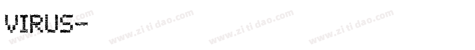 VIRUS字体转换
