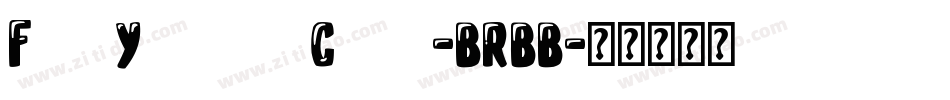 FontYoutubeColor-BRBB字体转换 FontYoutubeColor-BRBB字体转换