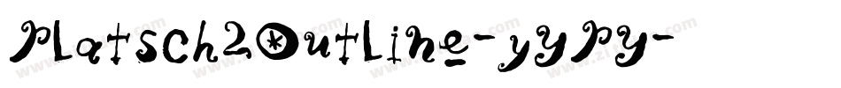 Platsch2Outline-yYPY字体转换