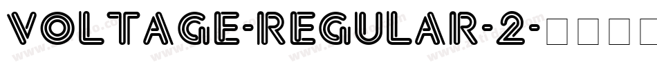 Voltage-Regular-2字体转换