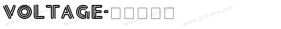 Voltage字体转换