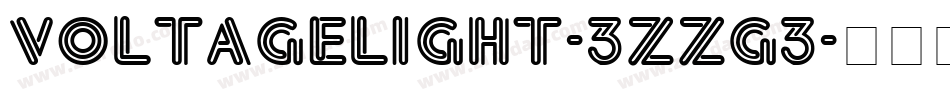 VoltageLight-3zzG3字体转换