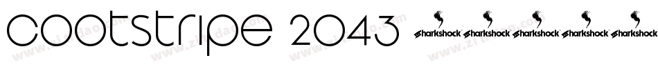 Cootstripe-2O43字体转换