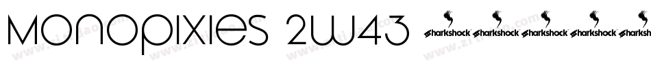 Monopixies-2w43字体转换