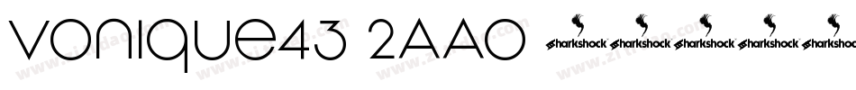 Vonique43-2AAo字体转换