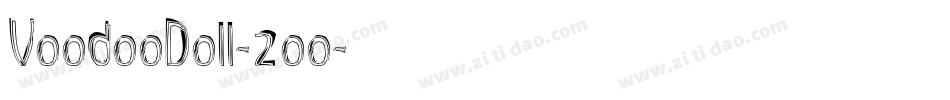 VoodooDoll-2oo字体转换