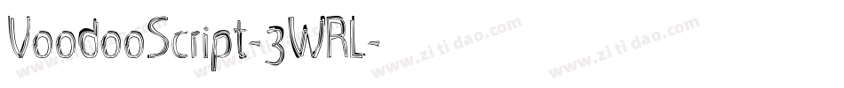 VoodooScript-3WRL字体转换