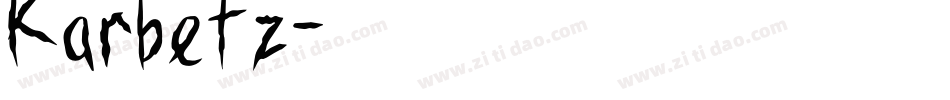 Karbetz字体转换