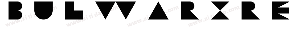 BulwarxRegular-KjKp字体转换