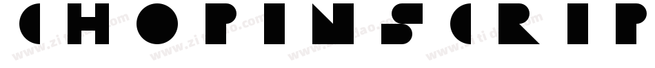 Chopinscript-jWKj字体转换