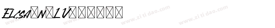 Elcsa-n3LV字体转换