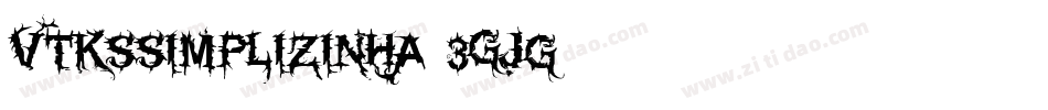 VtksSimplizinha-3gJG字体转换