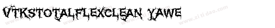 VtksTotalflexclean-yAwe字体转换
