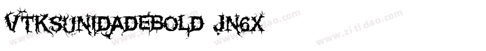 VtksUnidadeBold-Jn6x字体转换