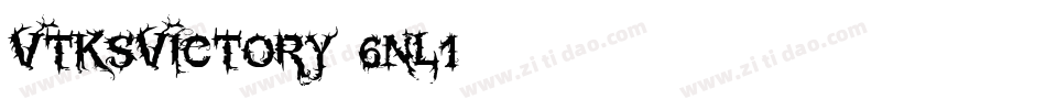 VtksVictory-6nl1字体转换