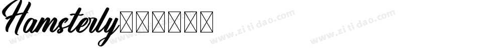 Hamsterly字体转换