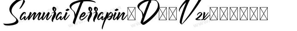 SamuraiTerrapin3D-6Vzx字体转换