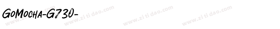 GoMocha-G73O字体转换