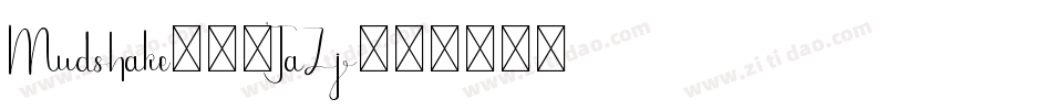 Mudshake83-JaZj字体转换