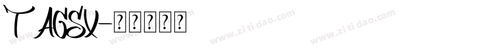 TAGSX字体转换
