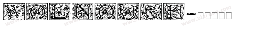 WOLNOUGH字体转换