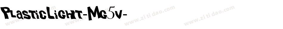 PlasticLight-Mg5v字体转换