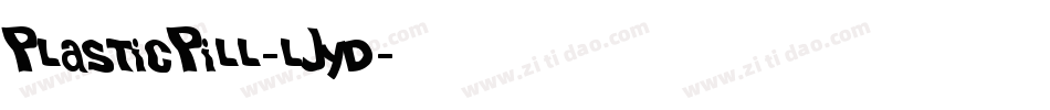 PlasticPill-lJyd字体转换