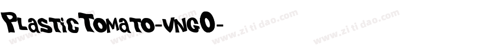 PlasticTomato-vngO字体转换
