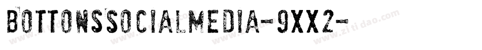 BottonsSocialMedia-9xx2字体转换