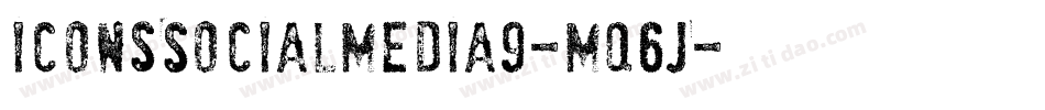IconsSocialMedia9-Mq6J字体转换