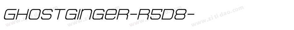 Ghostginger-r5d8字体转换