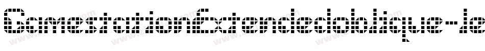 GamestationExtendedoblique-lepe字体转换
