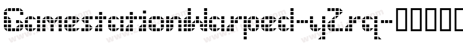 GamestationWarped-y2rq字体转换