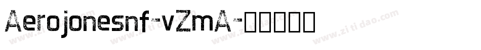 Aerojonesnf-vZmA字体转换