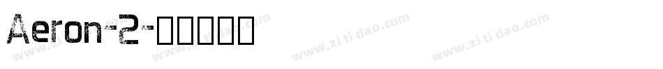 Aeron-2字体转换