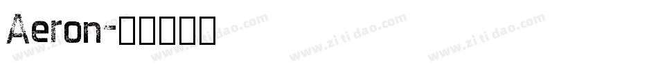 Aeron字体转换