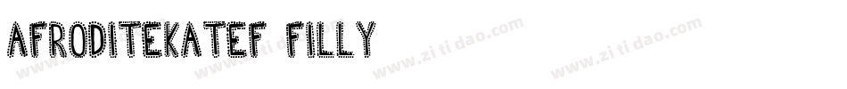 AfroditeKATEF-Filly字体转换