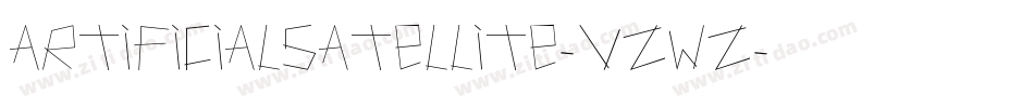 Artificialsatellite-VzwZ字体转换