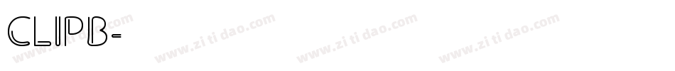 CLIPB字体转换